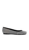 Schutz Jaycie Flat In Black