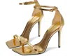 Schutz Jenna Heel In Ouro Claro Orch In Multi