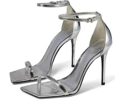 Schutz Jenna Heels In Prata In Multi