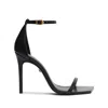 Schutz 110mm Jenna Sandals In Black