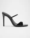 Schutz Jessica Patent Stiletto Mule Sandals