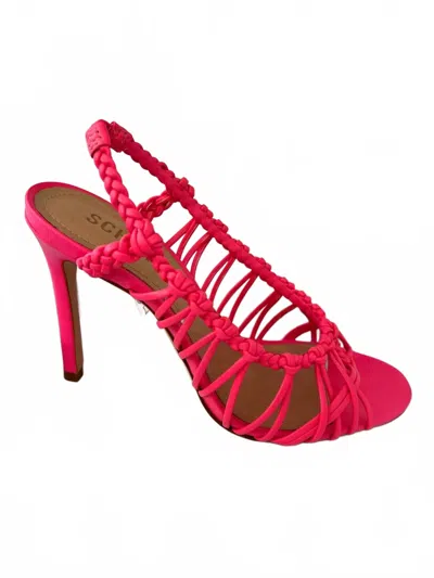 Schutz Jinny Heels In Pink Lemonade