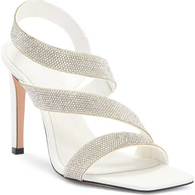 Schutz Jodie Glam Rhinestone Slingback Sandal