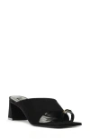 Schutz Jodie Mid Slide Sandal In Black