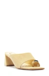 Schutz Jodie Mid Slide Sandal In Beige