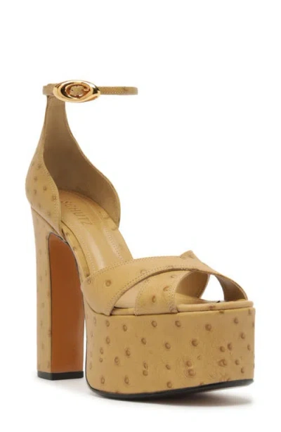 Schutz Jolene Platform Ankle Strap Sandal In Multi