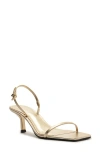 Schutz Judith Slingback Sandal In Silver