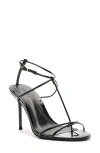 Schutz Jules Ankle Strap Sandal In Black