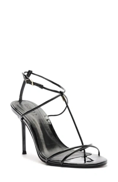 Schutz Jules Ankle Strap Sandal In Black