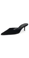 Schutz Julie Kitten Heel Mules Black