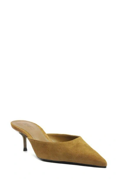 Schutz Julie Pointed Toe Mule In Green