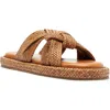 Schutz Kali Slide Sandal In Brown
