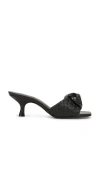 Schutz Kareena Knot Slide Sandal In Black