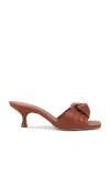 Schutz Kareena Knot Mule In Brown