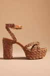 Schutz Kathleen Platform Sandal In Brown