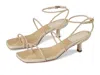 Schutz Kaya Mid Sandal In White