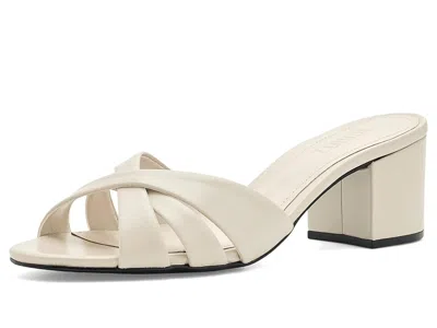 Schutz Keefa Block Mule Women's Sandals Sugar White: 6.5 M In Multi