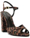 Schutz Keefa Block Satin Sandal