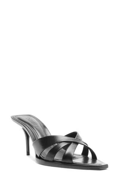Schutz Keefa Leaf Mule In Black