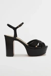Schutz Keefa Nappa Leather Sandal In Black