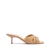 SCHUTZ KEEFA MULE LEATHER SANDAL