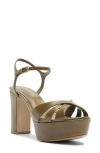 Schutz Keefa Platform Sandal In Green