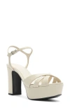 Schutz Keefa Platform Sandal In White