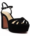 Schutz Keefa Platform Sandal In Black