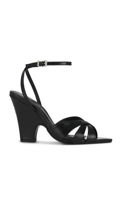Schutz Keefa Wood Sandal In Black