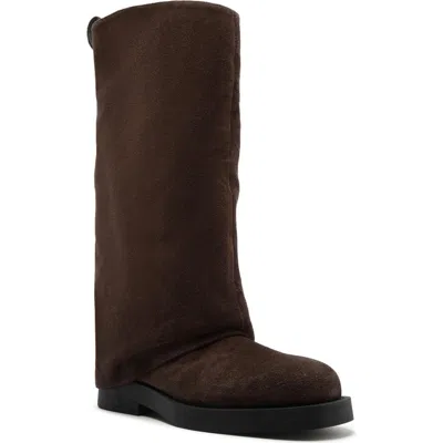 Schutz Keira Up Cloak Boot In Brown