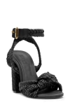 Schutz Khari Ankle Strap Sanndal In Black