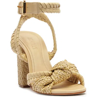 Schutz Khari Ankle Strap Sanndal In Beige