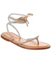 Schutz Kittie Glam Leather Flat