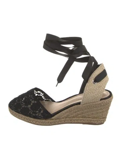 Pre-owned Schutz Lace Colorblock Pattern Pumps