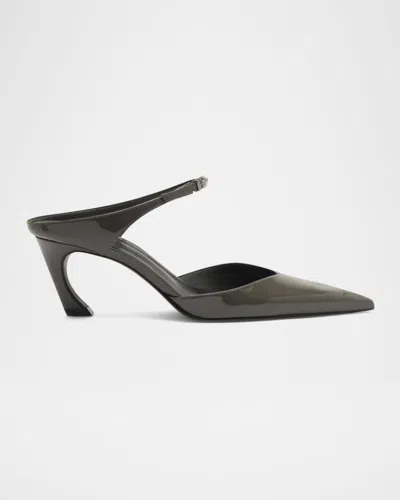 Schutz Laurie Patent Mule Pumps