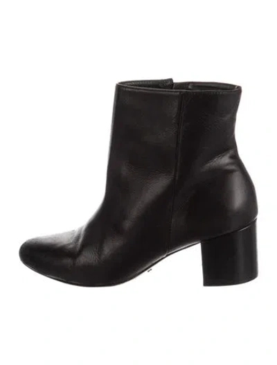 Pre-owned Schutz Leather Boots In Black