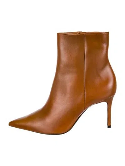 Pre-owned Schutz Leather Boots In Brown