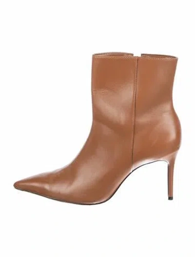 Pre-owned Schutz Leather Boots In Brown