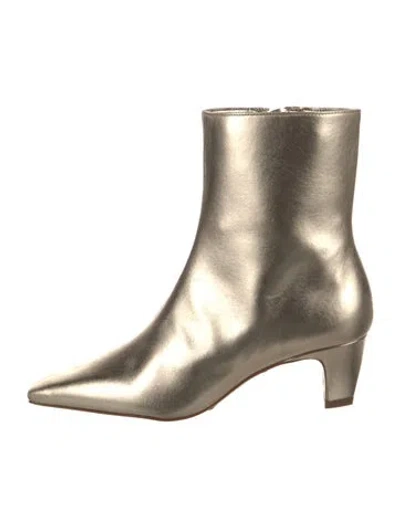 Pre-owned Schutz Leather Boots In Green