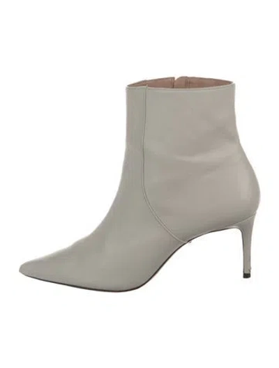 Pre-owned Schutz Leather Boots In Neutral
