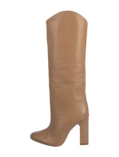 Pre-owned Schutz Leather Boots In Neutral