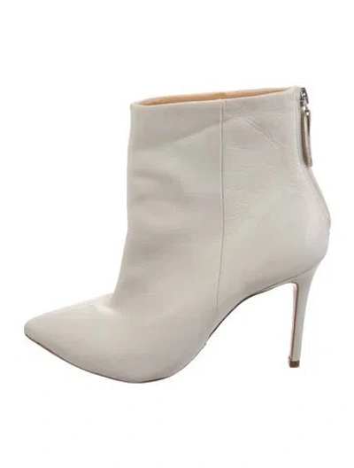 Pre-owned Schutz Leather Boots In Neutral