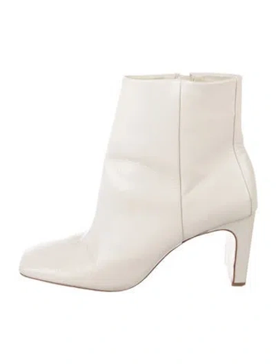 Pre-owned Schutz Leather Boots In Neutral