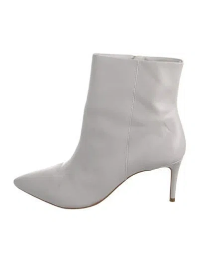 Pre-owned Schutz Leather Boots In White