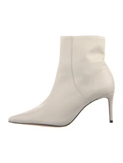 Pre-owned Schutz Leather Boots In White