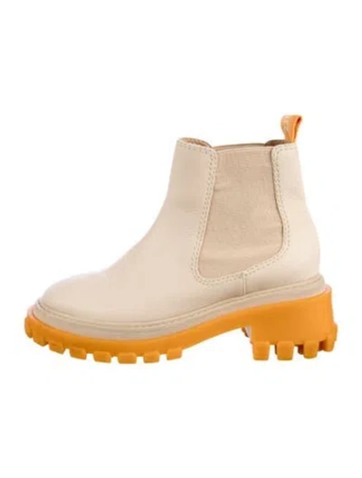 Pre-owned Schutz Leather Chelsea Boots In Multicolor