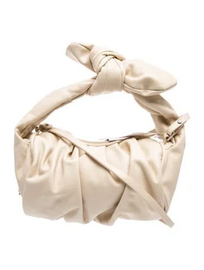 Pre-owned Schutz Leather Crossbody Bag In Neutrals