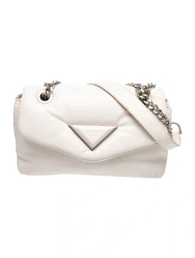 Pre-owned Schutz Leather Crossbody Bag In Neutrals