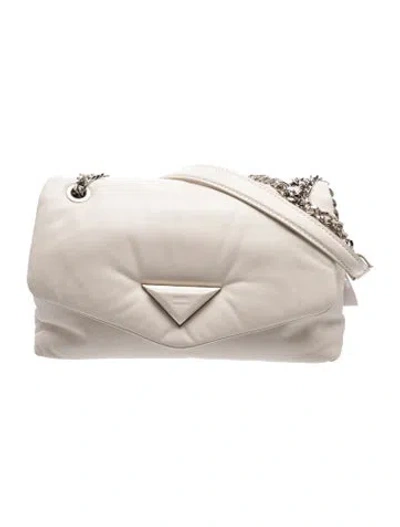 Pre-owned Schutz Leather Crossbody Bag In Neutrals