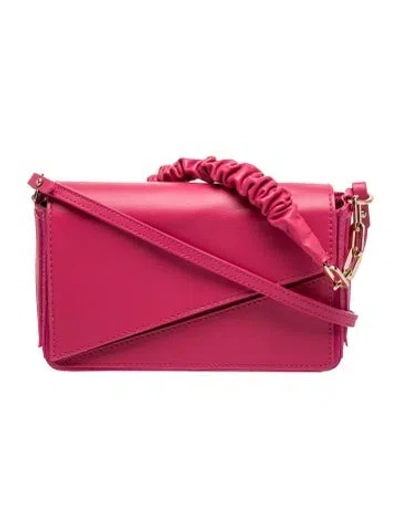 Pre-owned Schutz Leather Crossbody Bag In Pink